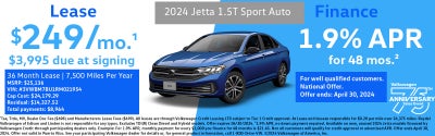 2024 JETTA 1.5T SPORT AUTO
