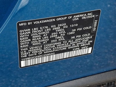 2024 Volkswagen Atlas Cross Sport 2.0T SEL