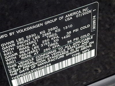 2026 Volkswagen Atlas 2.0T SEL Premium R-Line