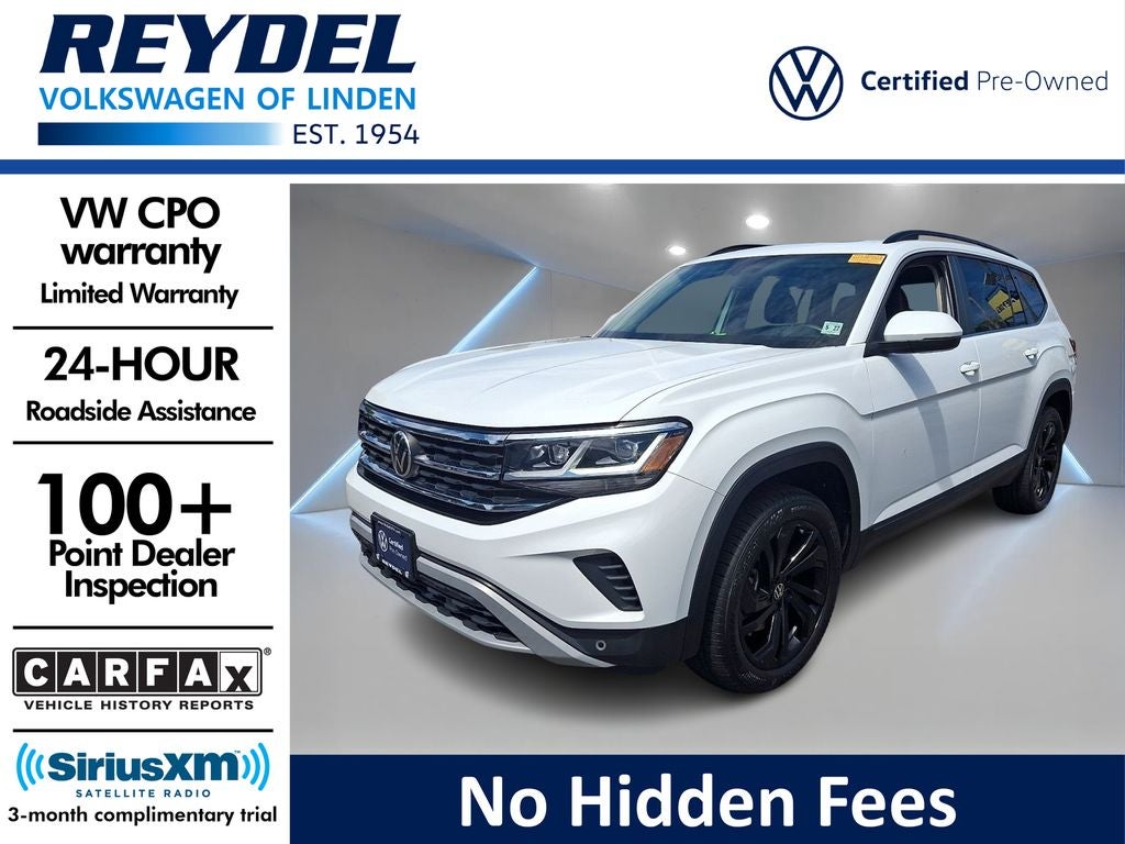 2022 Volkswagen Atlas 3.6L V6 SE w/Technology