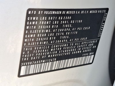 2023 Volkswagen Tiguan 2.0T SE R-Line Black