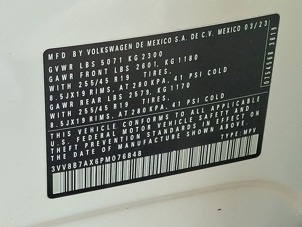 2023 Volkswagen Tiguan 2.0T SE R-Line Black