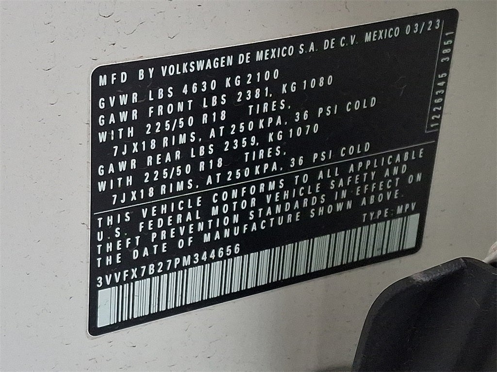 2023 Volkswagen Taos 1.5T S