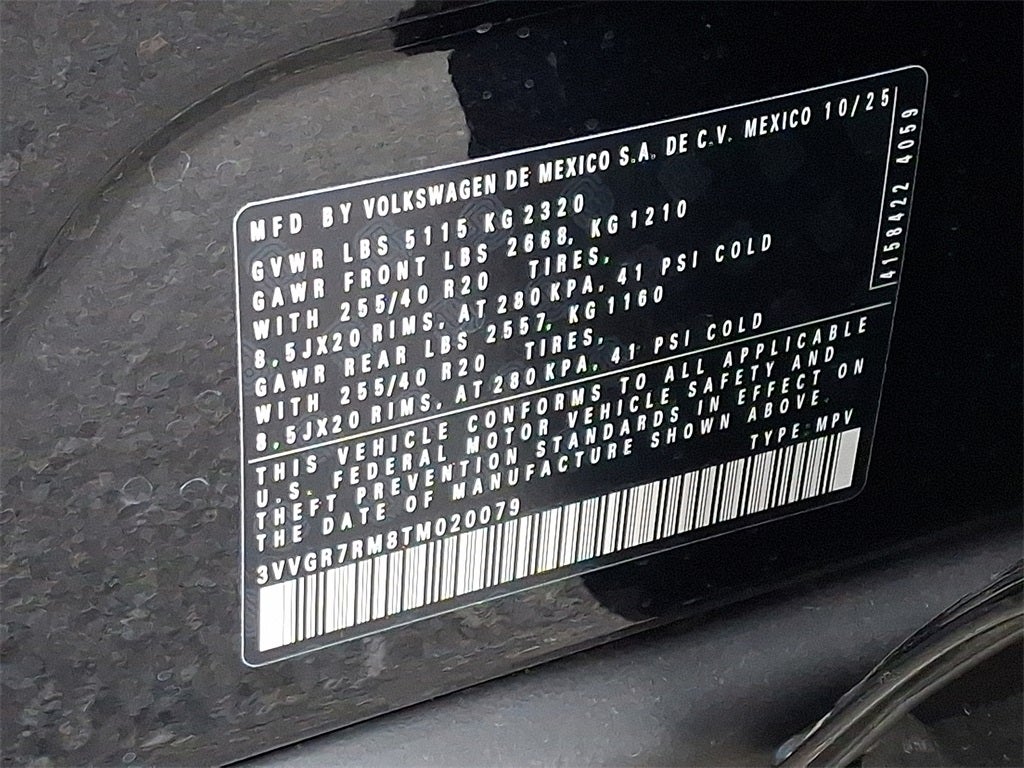 2026 Volkswagen Tiguan 2.0T SE R-Line Black