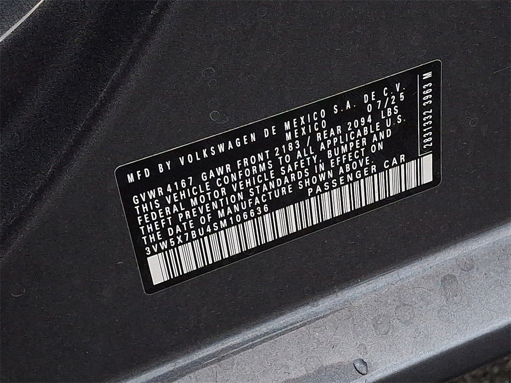 2025 Volkswagen Jetta 1.5T S