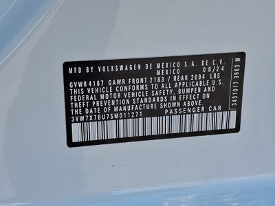 2025 Volkswagen Jetta 1.5T SE