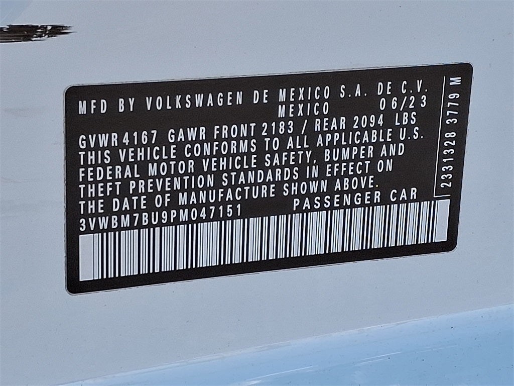 2023 Volkswagen Jetta 1.5T Sport