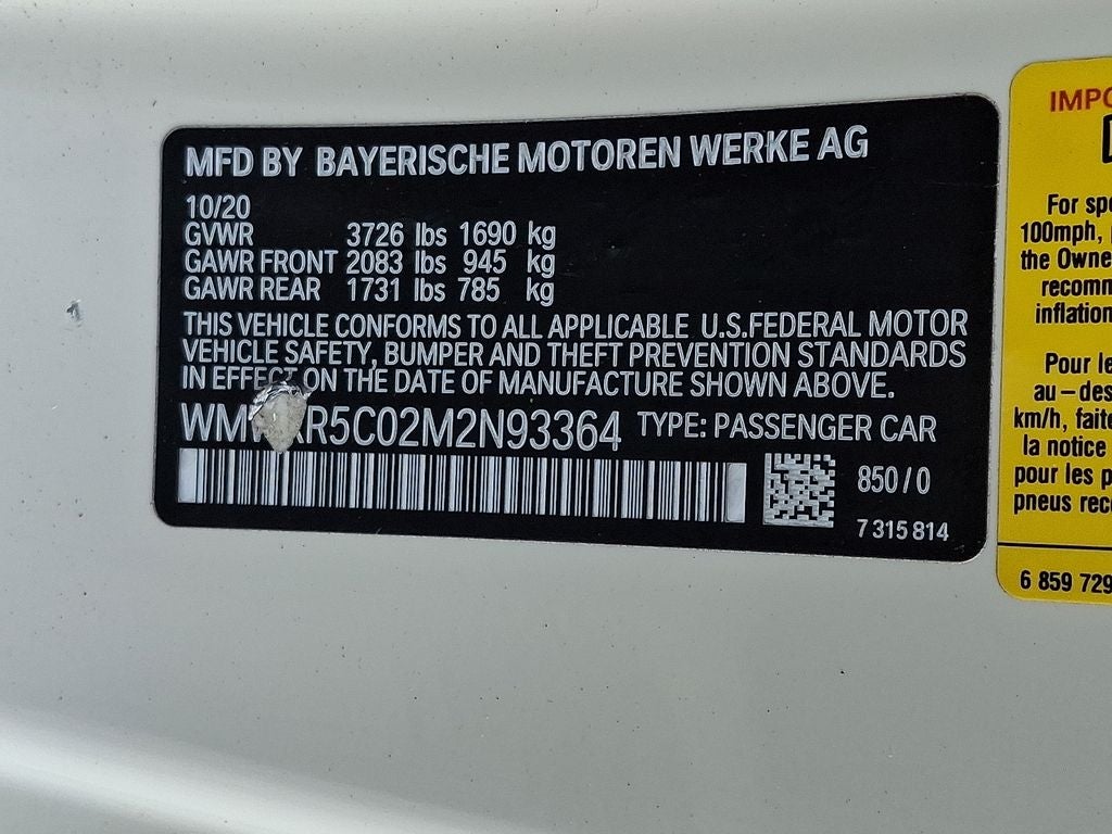 2021 MINI Cooper S Base