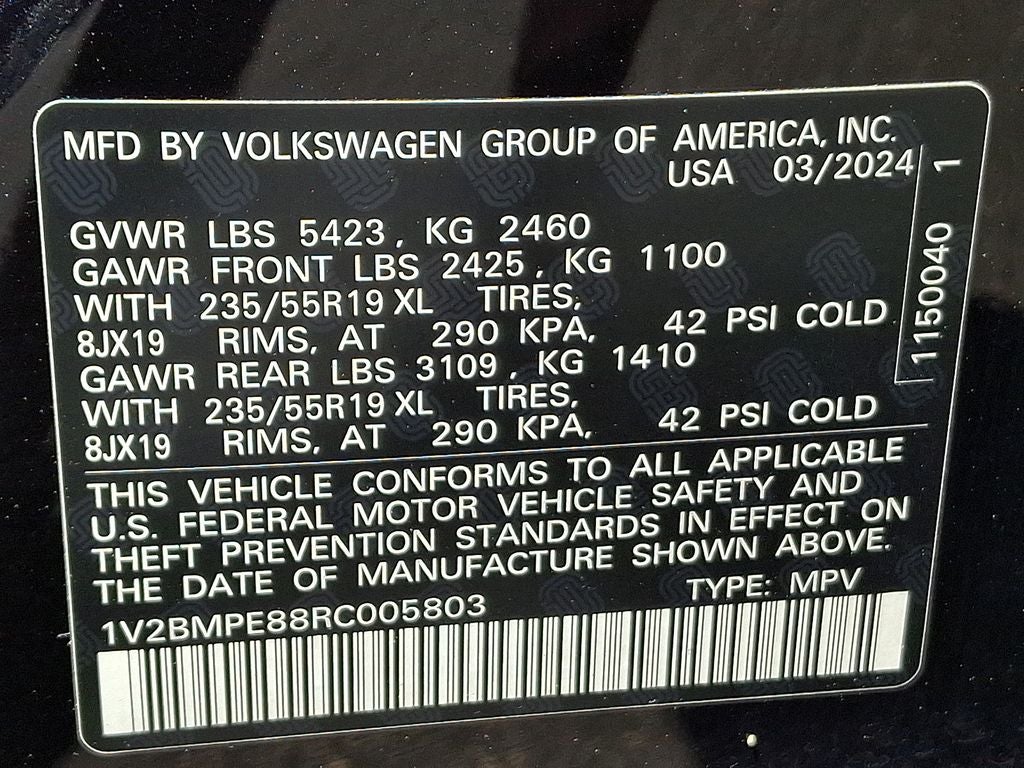 2024 Volkswagen ID.4 Standard