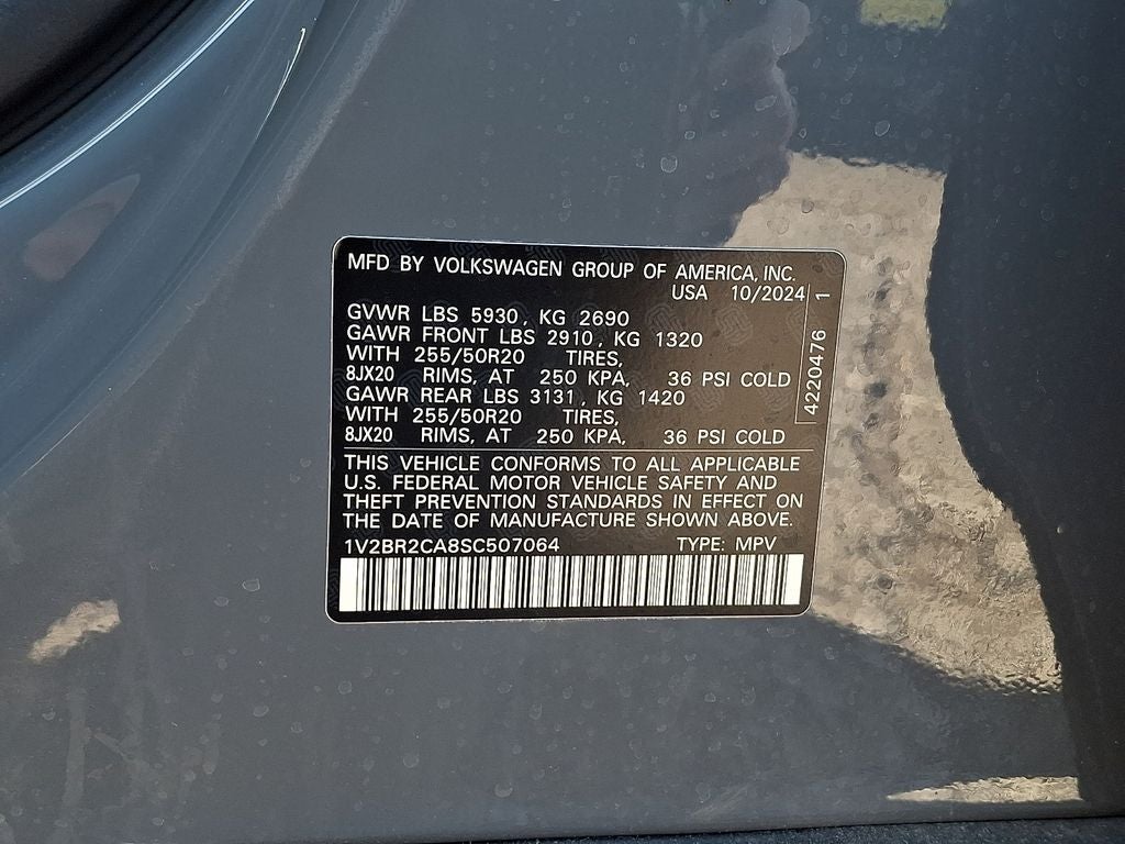 2025 Volkswagen Atlas 2.0T SEL