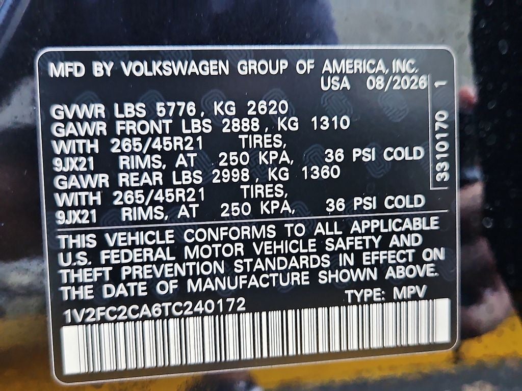 2026 Volkswagen Atlas Cross Sport SEL Premium R-Line