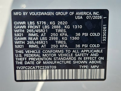 2026 Volkswagen Atlas Cross Sport SEL Premium R-Line