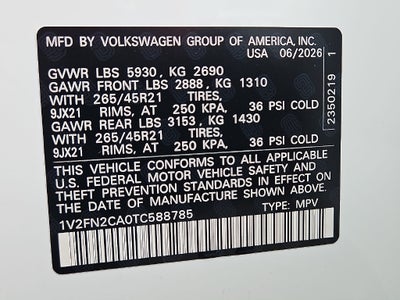 2026 Volkswagen Atlas SEL Premium R-Line