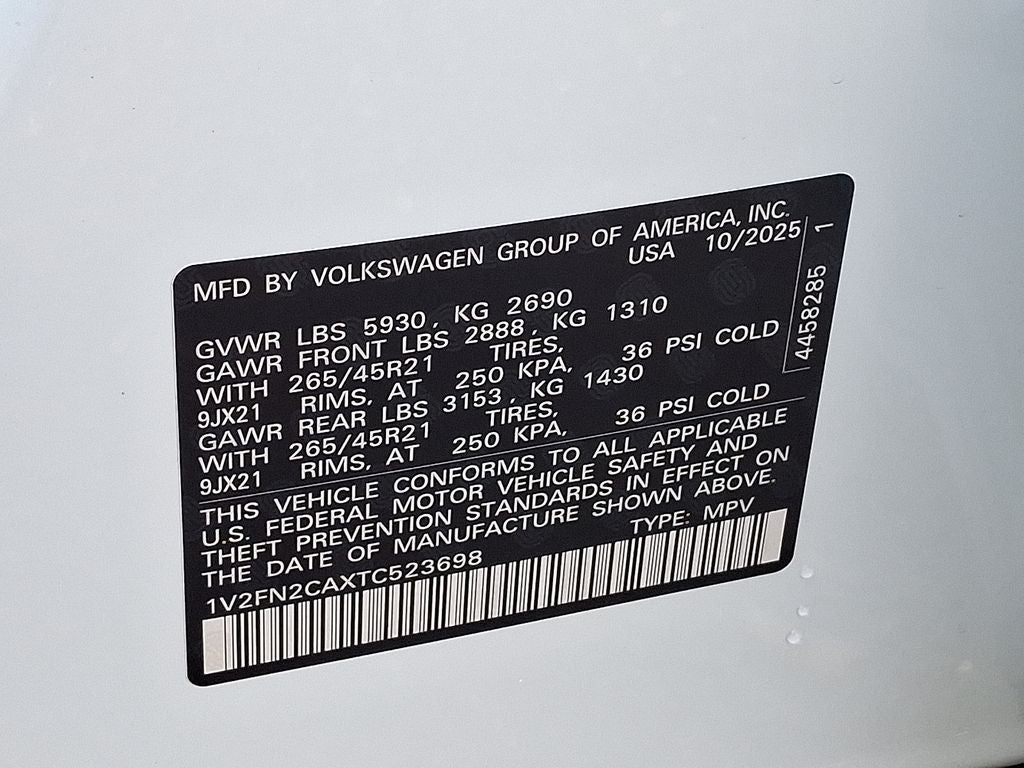 2026 Volkswagen Atlas 2.0T SEL Premium R-Line