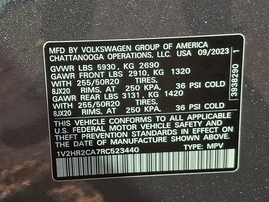 2024 Volkswagen Atlas 2.0T SE w/Technology