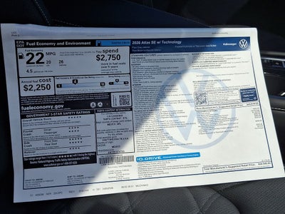 2026 Volkswagen Atlas 2.0T SE w/Technology