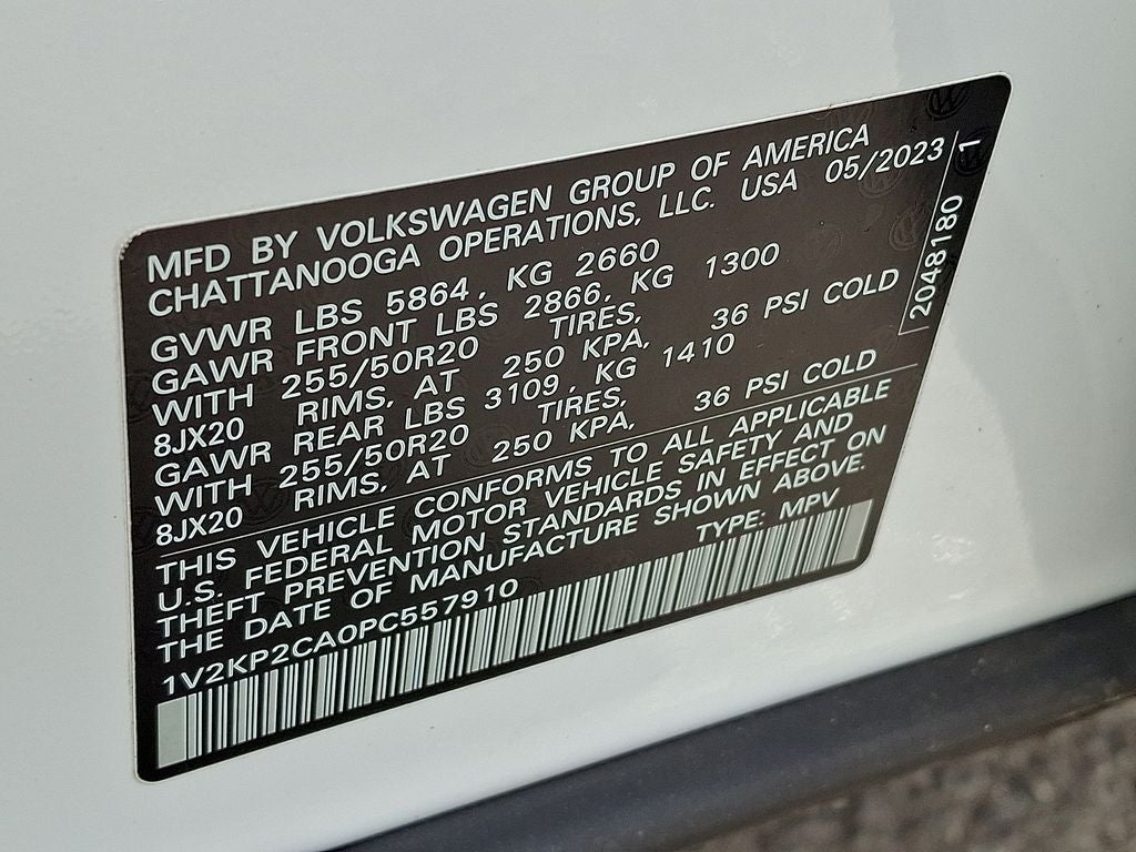 2023 Volkswagen Atlas 2.0T SE w/Technology