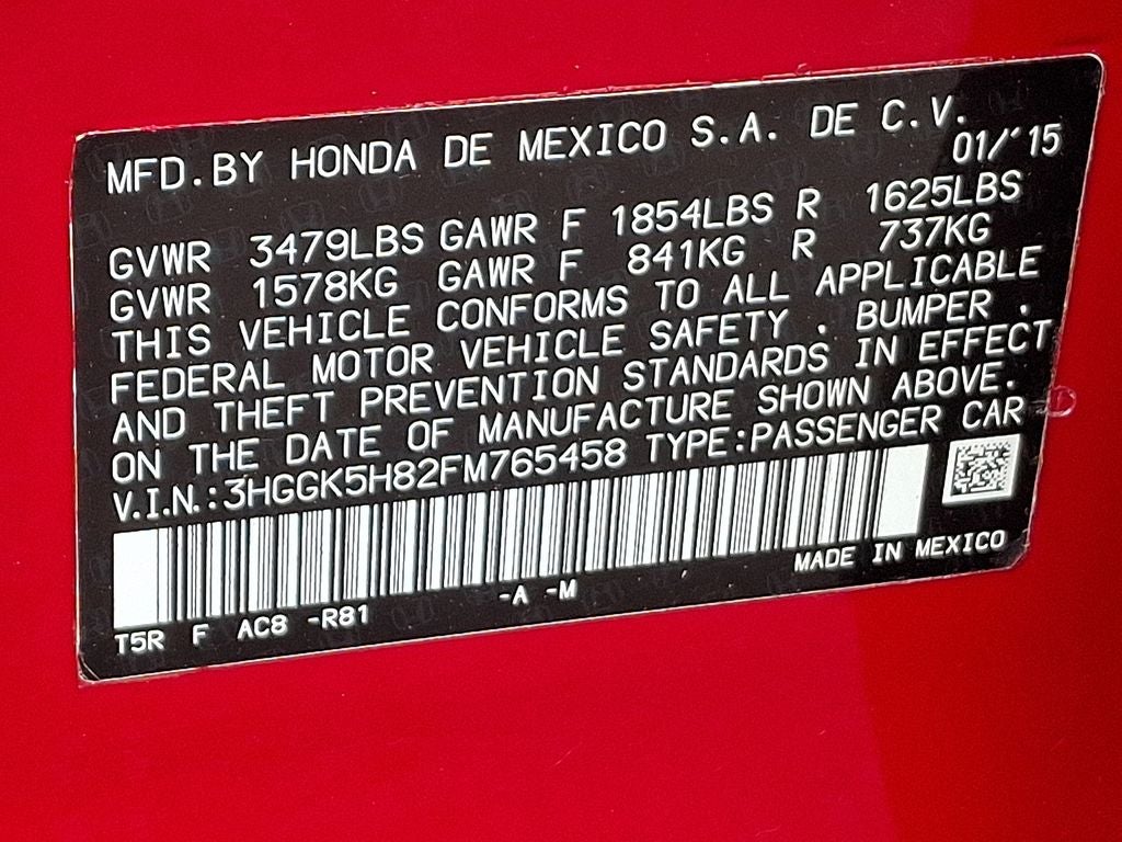 2015 Honda Fit EX-L
