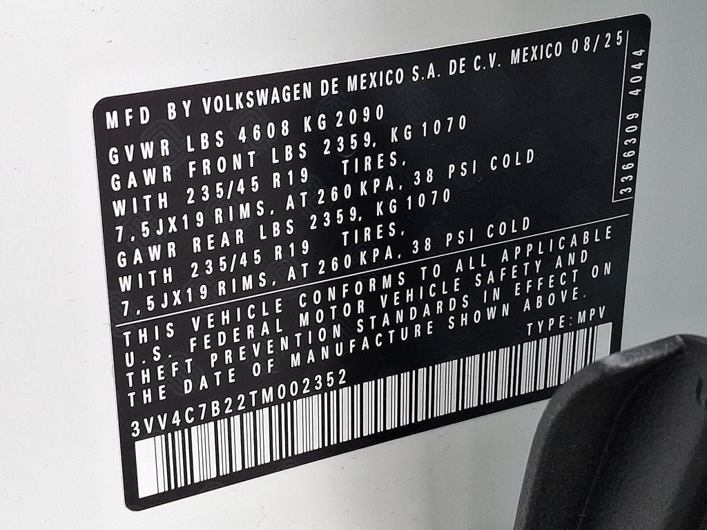 2026 Volkswagen Taos 1.5T SEL