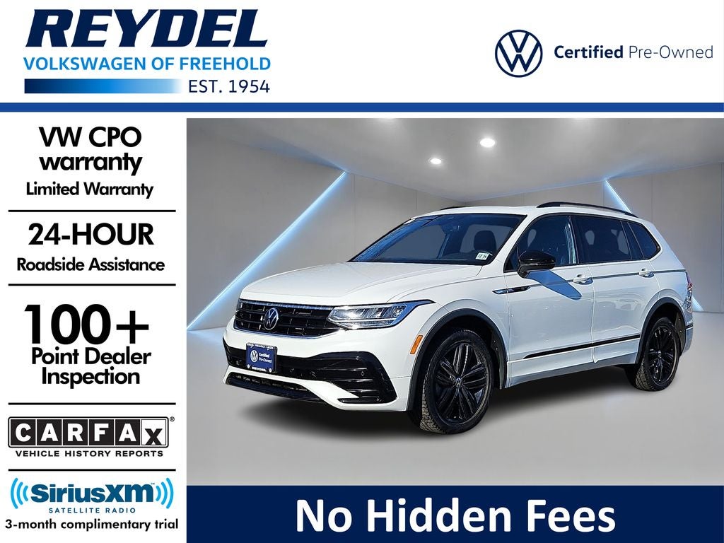 2022 Volkswagen Tiguan 2.0T SE R-Line Black