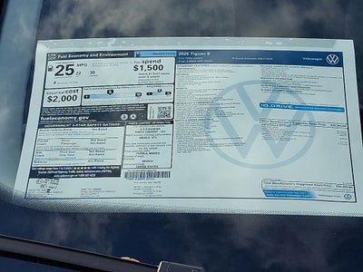 2026 Volkswagen Tiguan 2.0T S