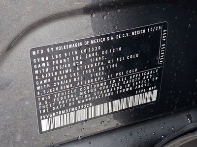 2026 Volkswagen Tiguan 2.0T SE R-Line Black