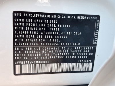 2026 Volkswagen Tiguan 2.0T SE R-Line Black