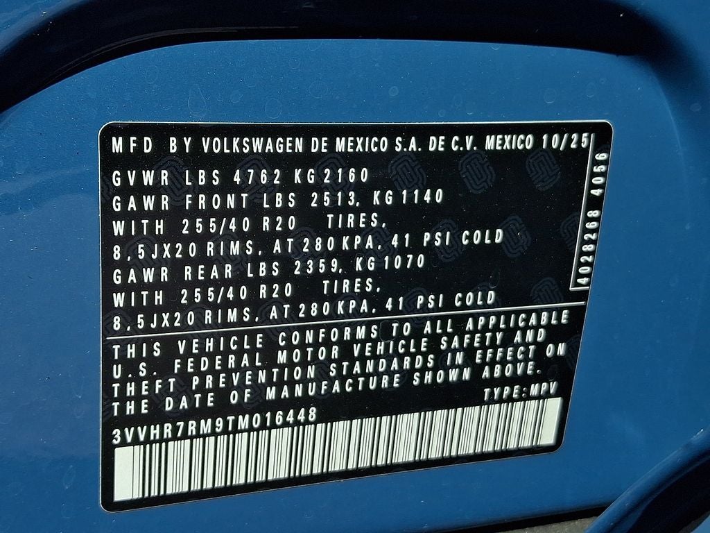 2026 Volkswagen Tiguan 2.0T SE R-Line Black