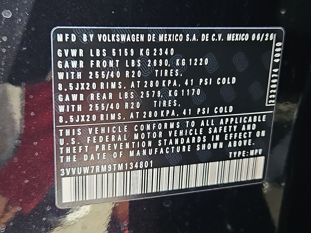 2026 Volkswagen Tiguan 2.0T SEL R-Line Turbo