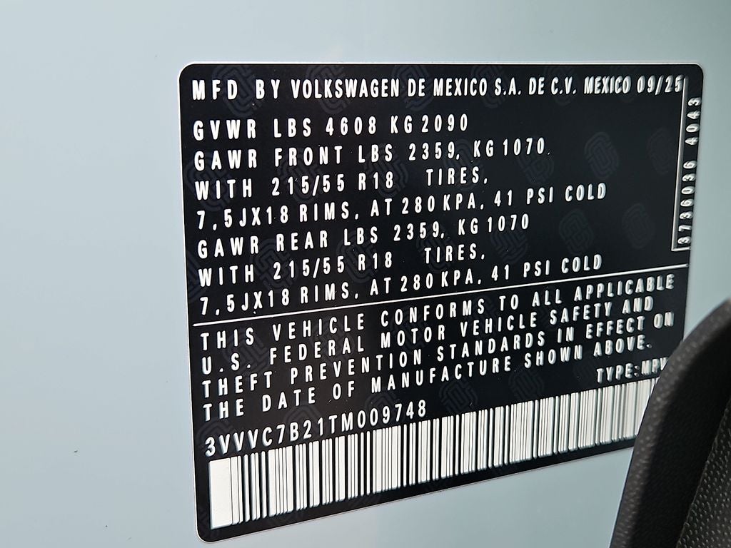 2026 Volkswagen Taos 1.5T SE