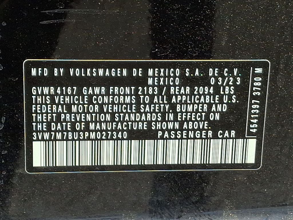 2023 Volkswagen Jetta 1.5T SE