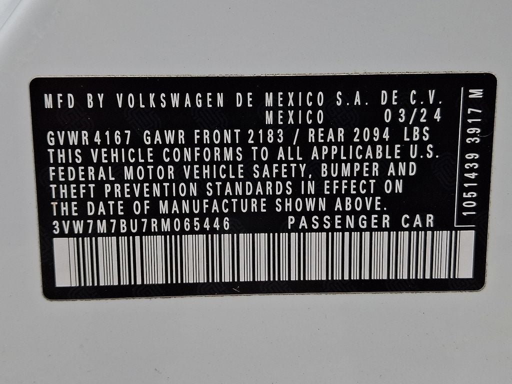 2024 Volkswagen Jetta 1.5T SE