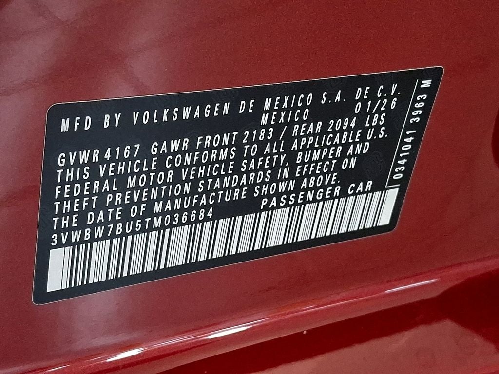 2026 Volkswagen Jetta 1.5T Sport