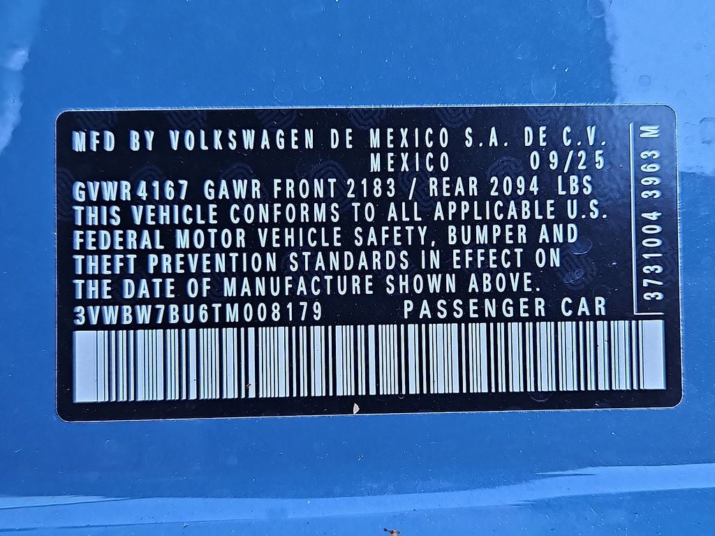 2026 Volkswagen Jetta 1.5T Sport