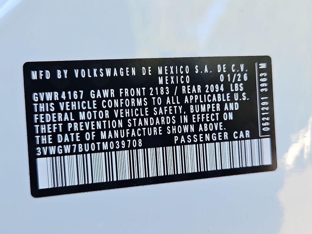 2026 Volkswagen Jetta 1.5T SEL