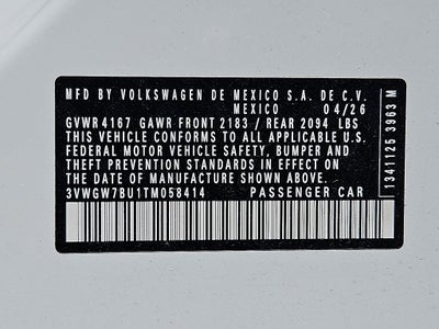 2026 Volkswagen Jetta 1.5T SEL