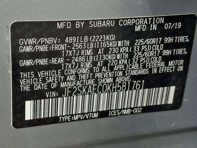 2019 Subaru Forester Premium