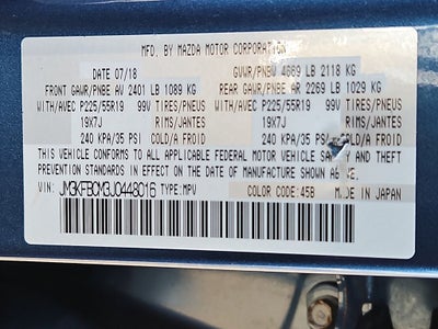 2018 Mazda Mazda CX-5 Touring