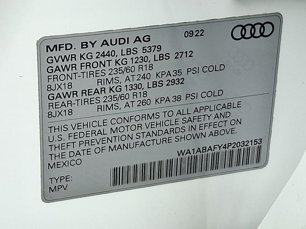 2023 Audi Q5 40 Premium quattro