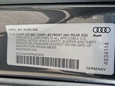 2024 Audi A4 45 S line Premium quattro