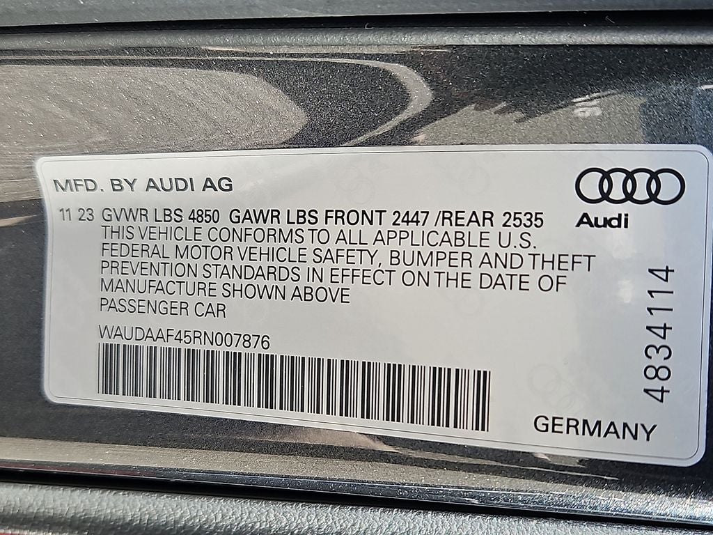 2024 Audi A4 45 S line Premium quattro