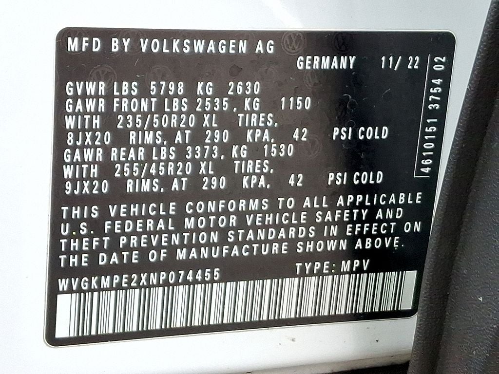 2022 Volkswagen ID.4 Pro S