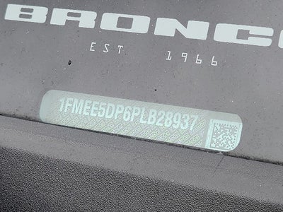 2023 Ford Bronco Badlands