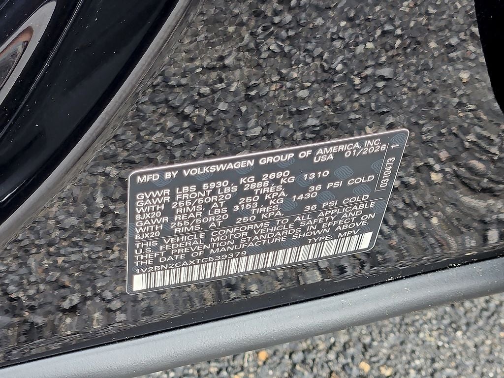 2026 Volkswagen Atlas 2.0T SEL