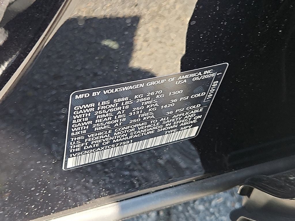 2026 Volkswagen Atlas 2.0T Peak Edition