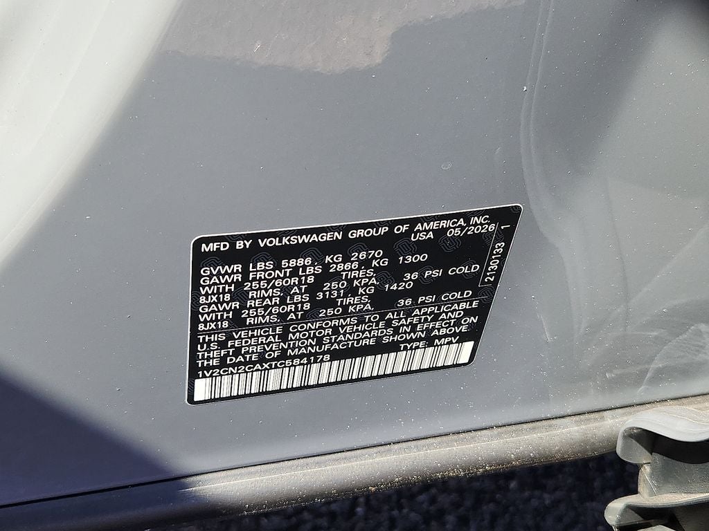2026 Volkswagen Atlas 2.0T Peak Edition