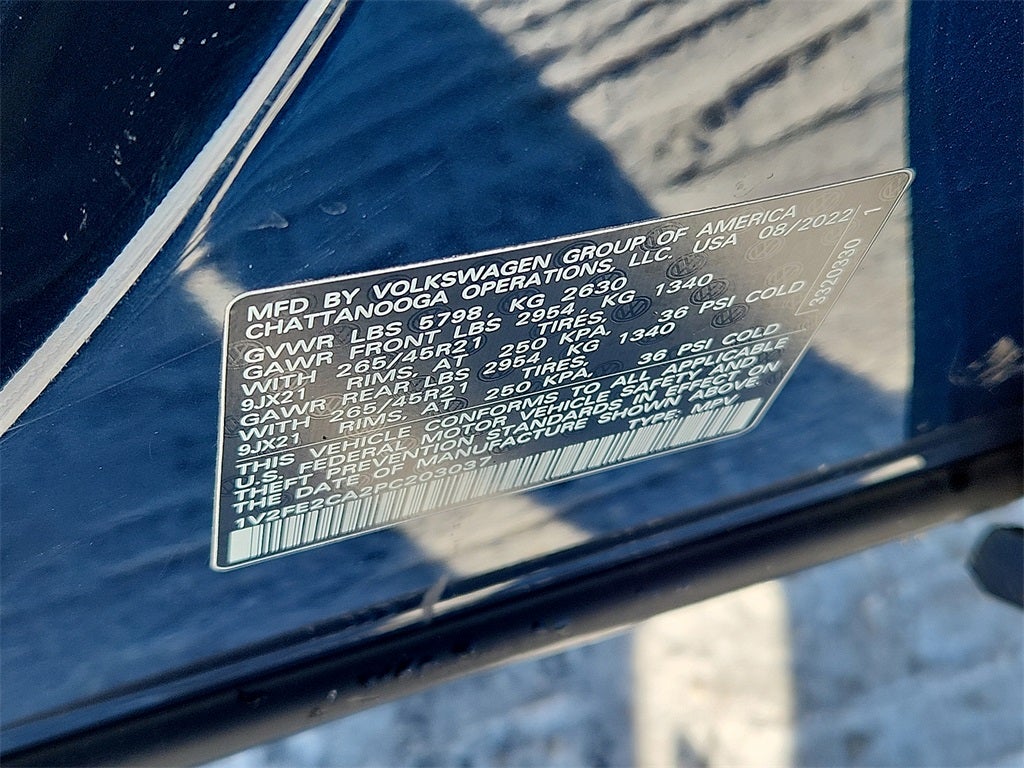 2023 Volkswagen Atlas Cross Sport 3.6L V6 SEL Premium R-Line