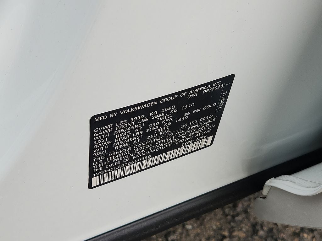 2026 Volkswagen Atlas 2.0T SEL Premium R-Line