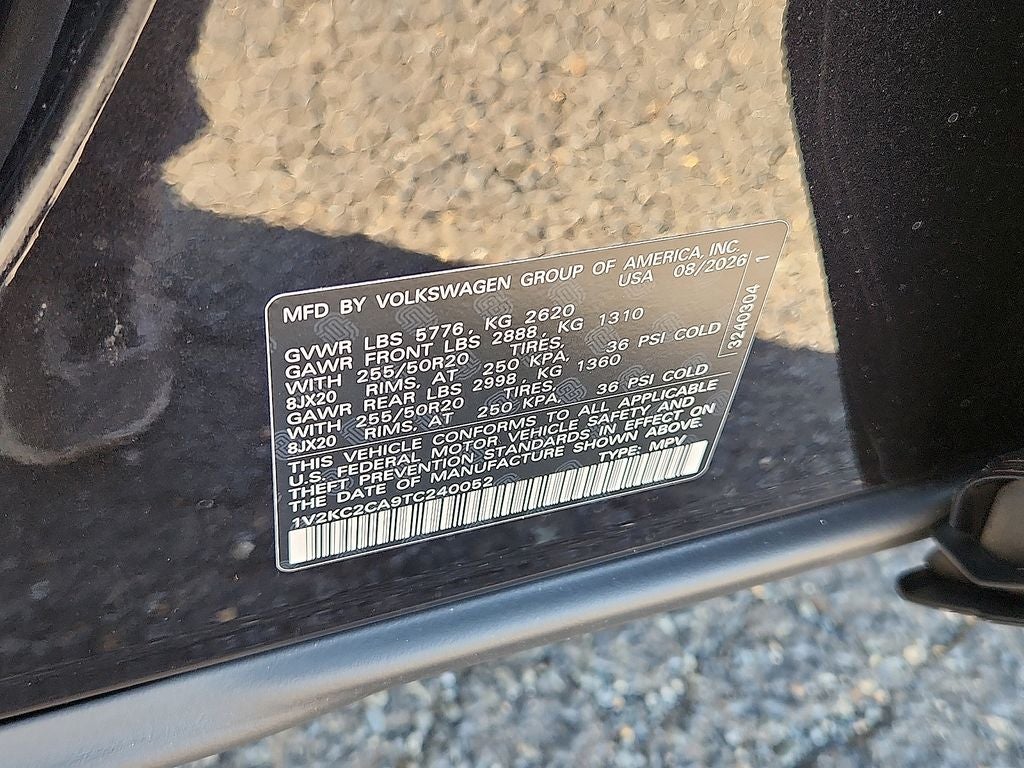 2026 Volkswagen Atlas Cross Sport SE w/Technology