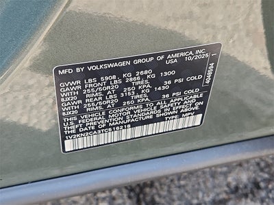 2026 Volkswagen Atlas 2.0T SE w/Technology